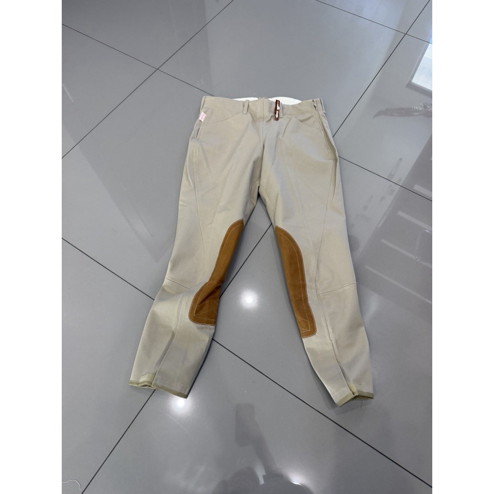 Pair The Tailored Sportsman English Riding Pants 26 Reg  Tan  New